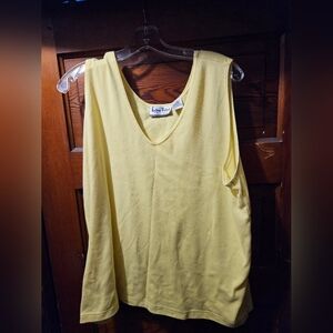 Vintage Yellow Plus Tank